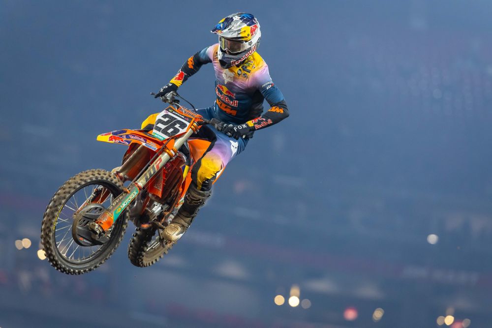 JORGE PRADO CONTINUES 450SX PROGRESSION WITH GLENDALE TOP-FIVE